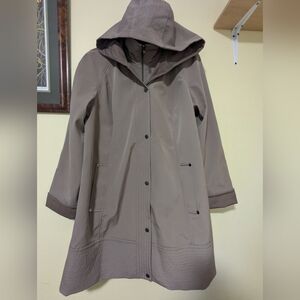 London Fog Women's Trench Coat in Taupe